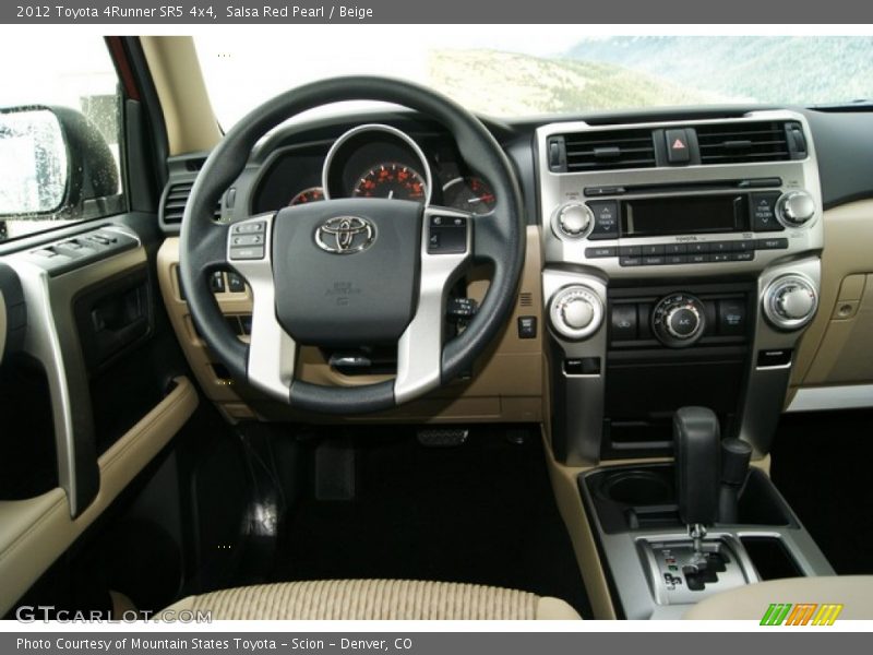 Salsa Red Pearl / Beige 2012 Toyota 4Runner SR5 4x4