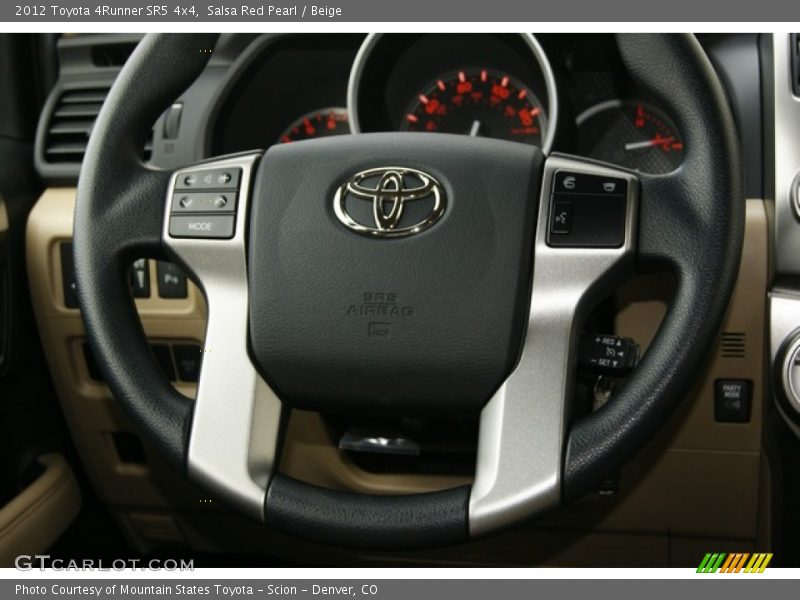 Salsa Red Pearl / Beige 2012 Toyota 4Runner SR5 4x4
