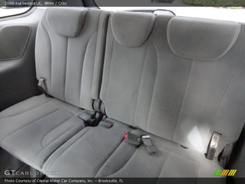 White / Gray 2006 Kia Sedona LX