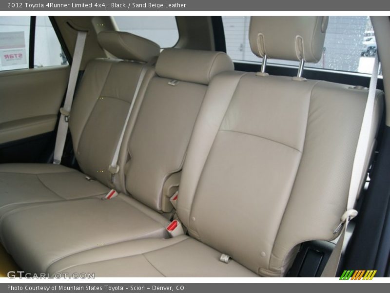 Black / Sand Beige Leather 2012 Toyota 4Runner Limited 4x4