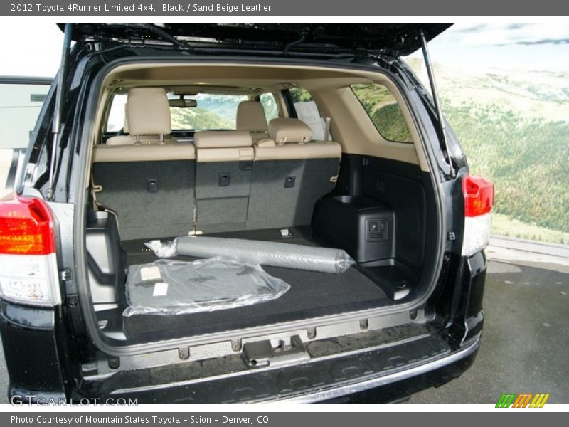 Black / Sand Beige Leather 2012 Toyota 4Runner Limited 4x4