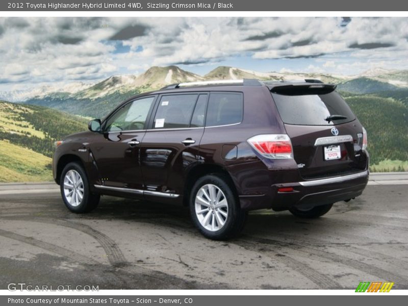  2012 Highlander Hybrid Limited 4WD Sizzling Crimson Mica