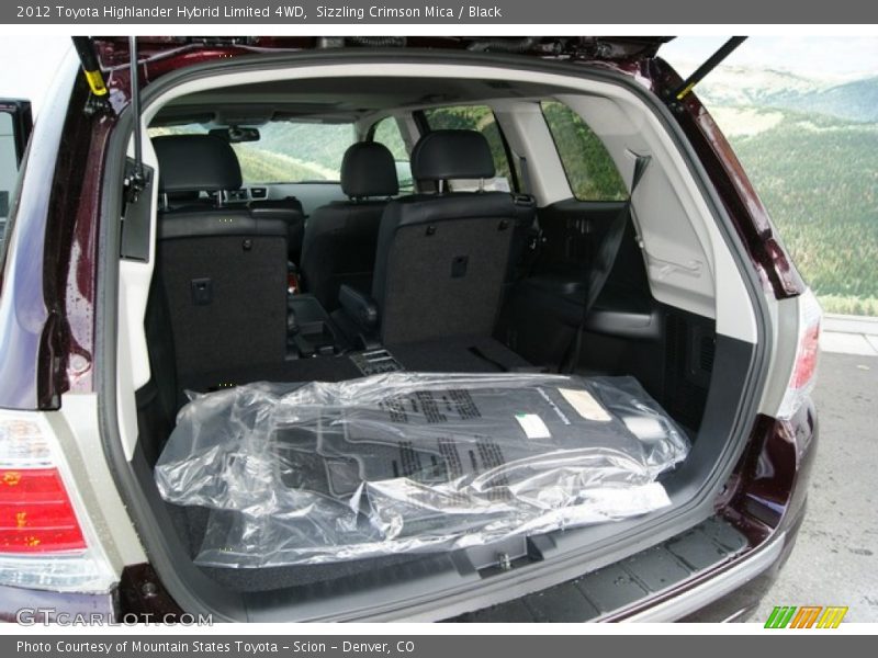  2012 Highlander Hybrid Limited 4WD Trunk