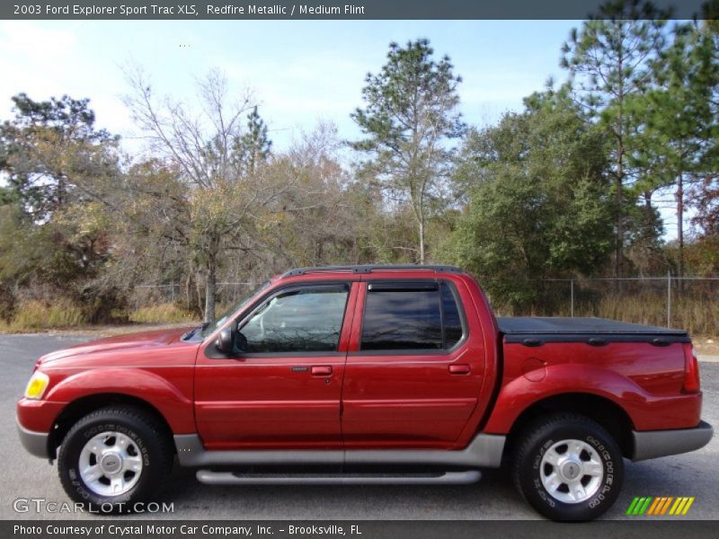  2003 Explorer Sport Trac XLS Redfire Metallic