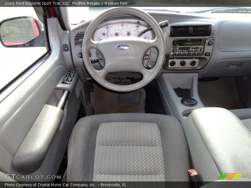 Dashboard of 2003 Explorer Sport Trac XLS