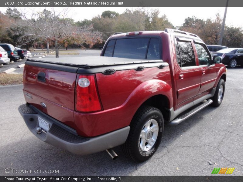 Redfire Metallic / Medium Flint 2003 Ford Explorer Sport Trac XLS