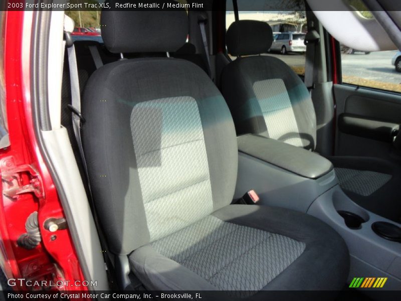 Redfire Metallic / Medium Flint 2003 Ford Explorer Sport Trac XLS