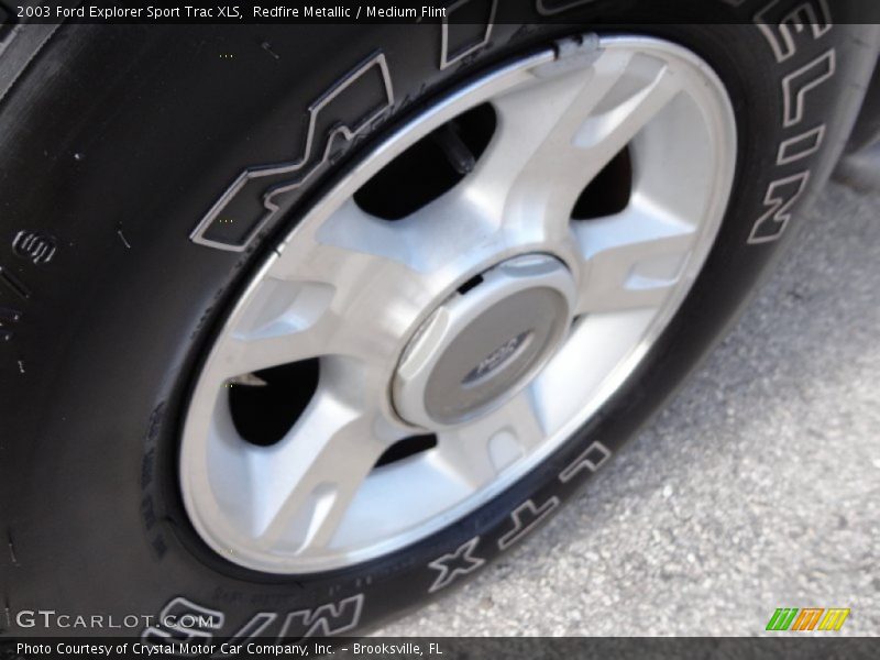 Redfire Metallic / Medium Flint 2003 Ford Explorer Sport Trac XLS