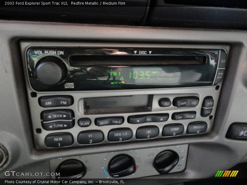 Redfire Metallic / Medium Flint 2003 Ford Explorer Sport Trac XLS