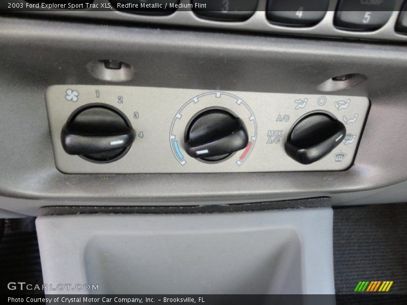 Redfire Metallic / Medium Flint 2003 Ford Explorer Sport Trac XLS