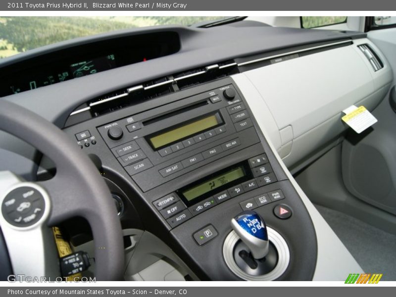 Controls of 2011 Prius Hybrid II