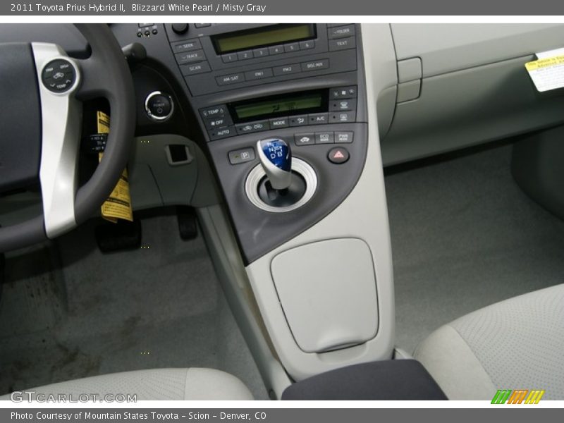 Controls of 2011 Prius Hybrid II