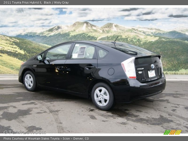 Black / Misty Gray 2011 Toyota Prius Hybrid II