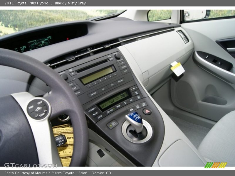 Black / Misty Gray 2011 Toyota Prius Hybrid II