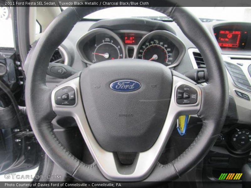  2011 Fiesta SEL Sedan Steering Wheel