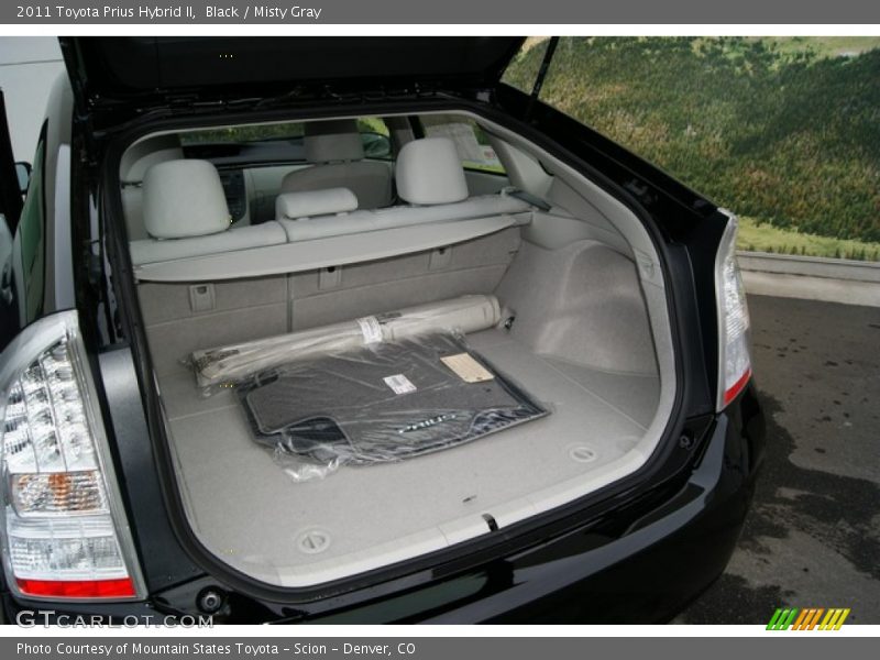 Black / Misty Gray 2011 Toyota Prius Hybrid II