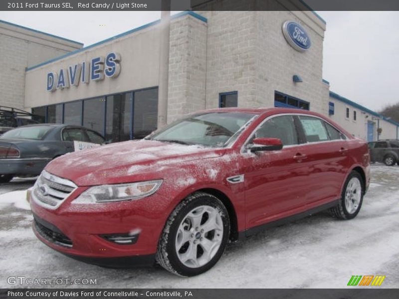 Red Candy / Light Stone 2011 Ford Taurus SEL