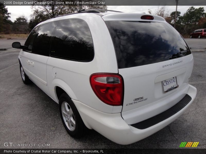 Stone White / Medium Slate Gray 2006 Dodge Grand Caravan SXT
