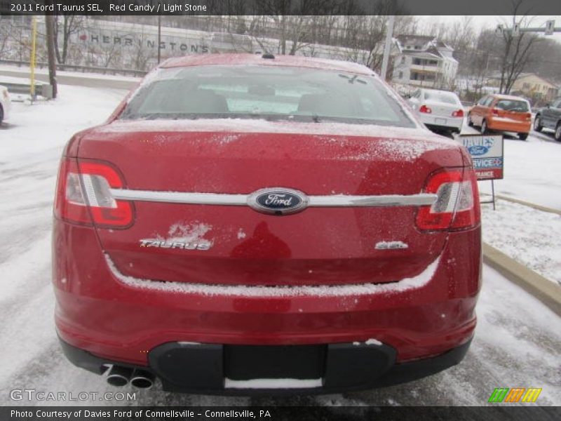 Red Candy / Light Stone 2011 Ford Taurus SEL