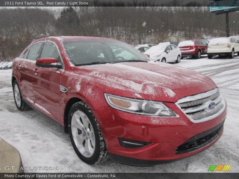 Red Candy / Light Stone 2011 Ford Taurus SEL