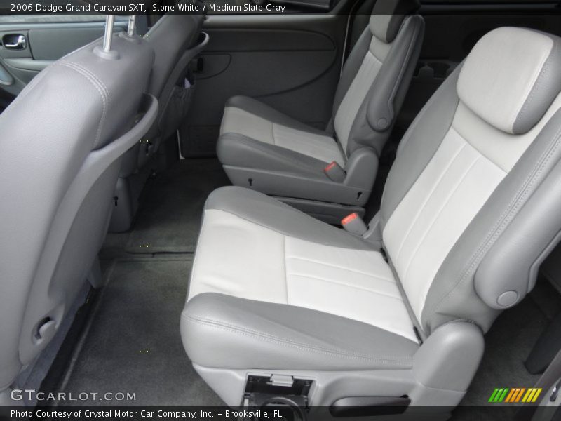 Stone White / Medium Slate Gray 2006 Dodge Grand Caravan SXT