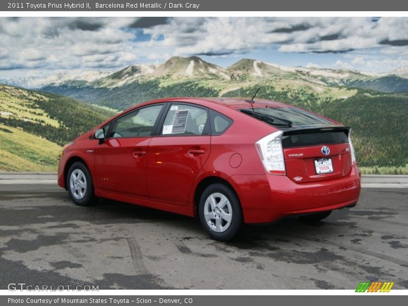  2011 Prius Hybrid II Barcelona Red Metallic