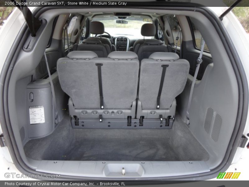 Stone White / Medium Slate Gray 2006 Dodge Grand Caravan SXT