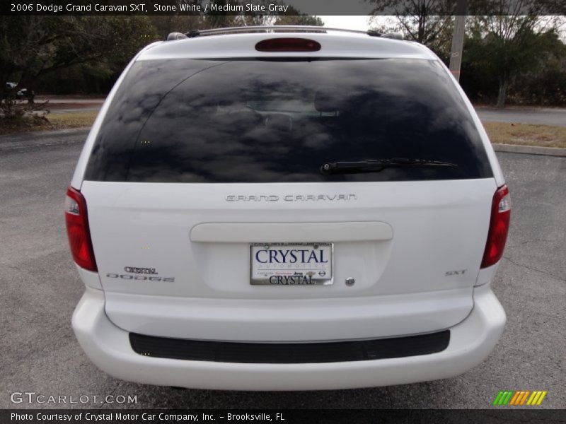 Stone White / Medium Slate Gray 2006 Dodge Grand Caravan SXT
