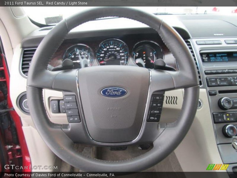 Red Candy / Light Stone 2011 Ford Taurus SEL