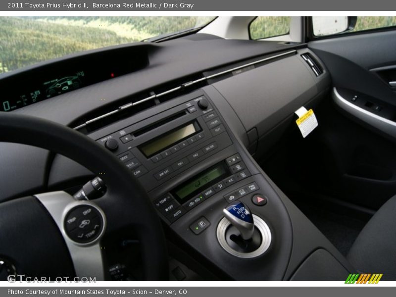 Controls of 2011 Prius Hybrid II