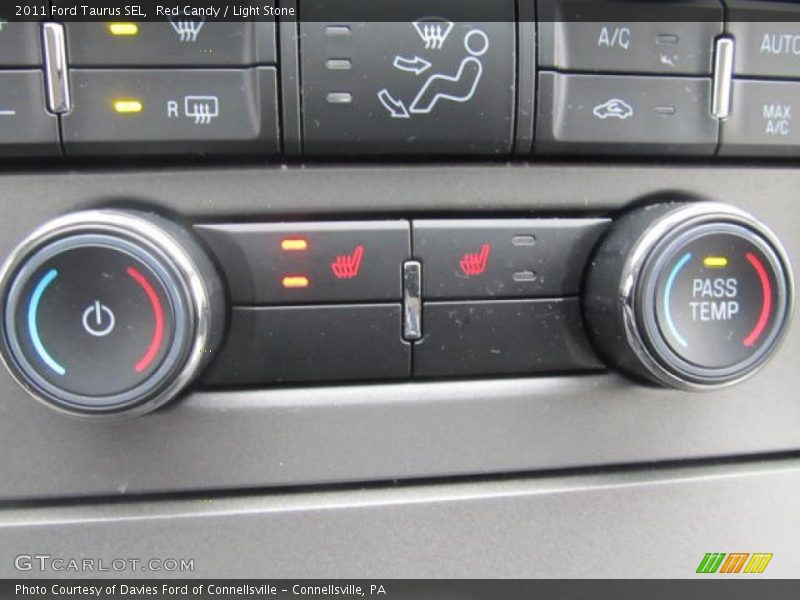 Red Candy / Light Stone 2011 Ford Taurus SEL