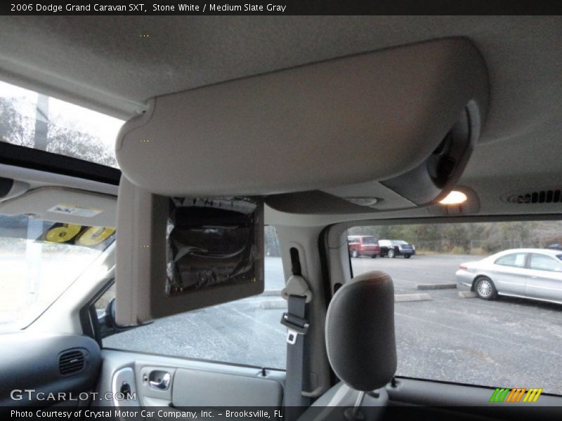 Stone White / Medium Slate Gray 2006 Dodge Grand Caravan SXT