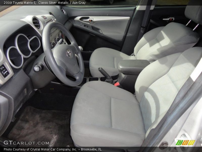 Classic Silver Metallic / Ash Gray 2009 Toyota Matrix S
