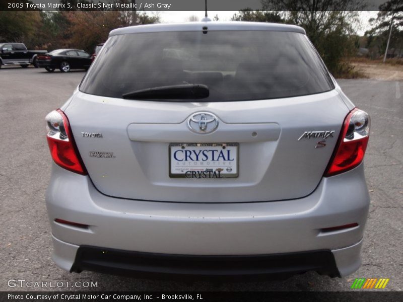 Classic Silver Metallic / Ash Gray 2009 Toyota Matrix S