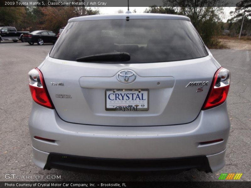 Classic Silver Metallic / Ash Gray 2009 Toyota Matrix S