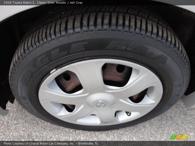 Classic Silver Metallic / Ash Gray 2009 Toyota Matrix S