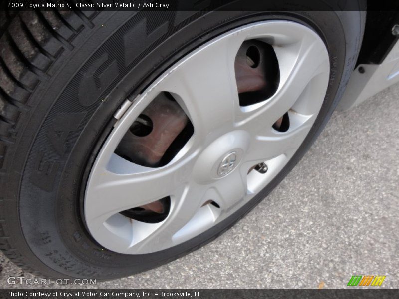 Classic Silver Metallic / Ash Gray 2009 Toyota Matrix S