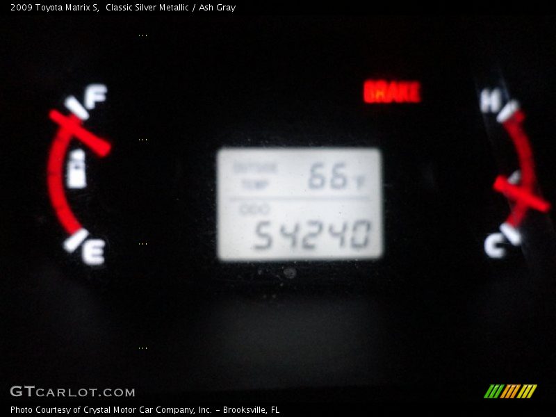 Classic Silver Metallic / Ash Gray 2009 Toyota Matrix S