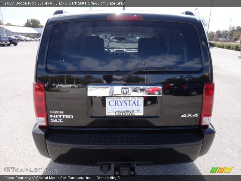 Black / Dark Slate Gray/Light Slate Gray 2007 Dodge Nitro SLT 4x4