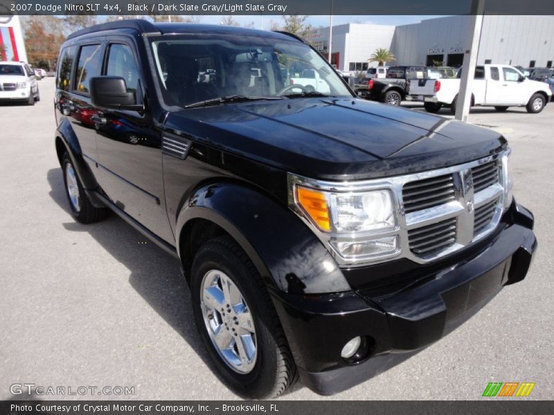 Black / Dark Slate Gray/Light Slate Gray 2007 Dodge Nitro SLT 4x4