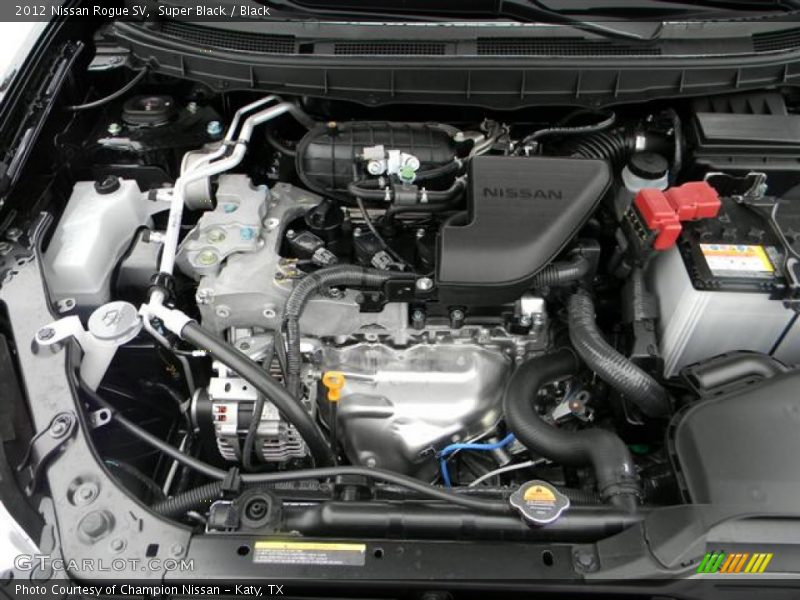  2012 Rogue SV Engine - 2.5 Liter DOHC 16-Valve CVTCS 4 Cylinder
