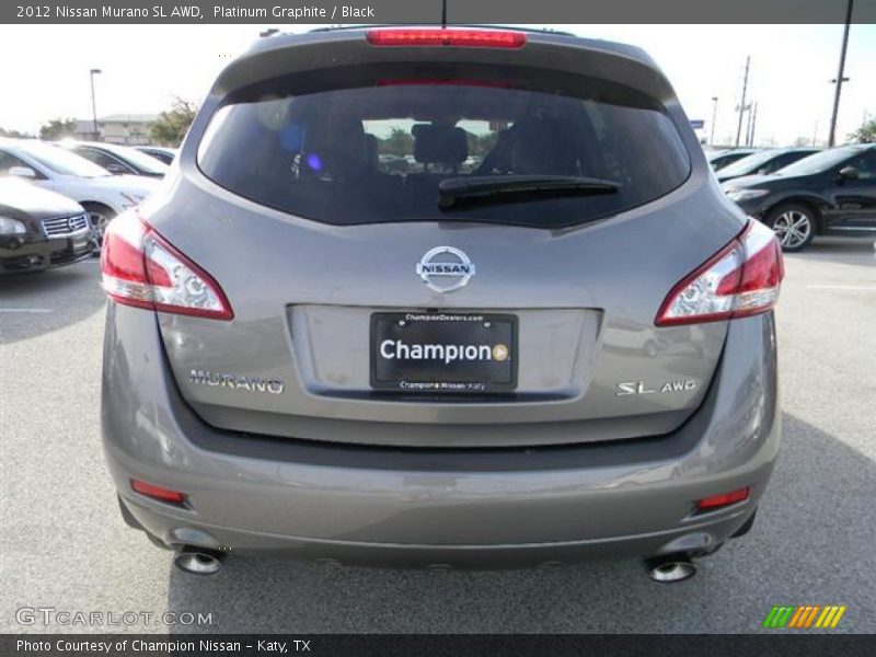 Platinum Graphite / Black 2012 Nissan Murano SL AWD