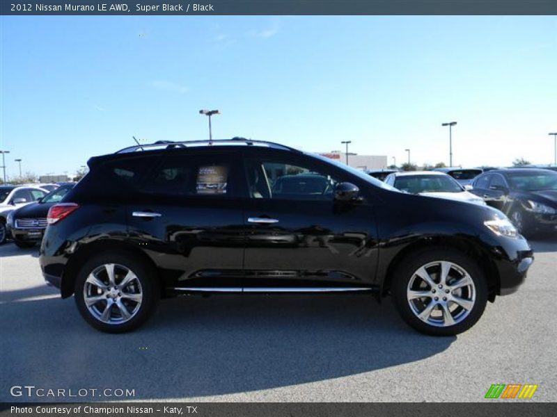 Super Black / Black 2012 Nissan Murano LE AWD