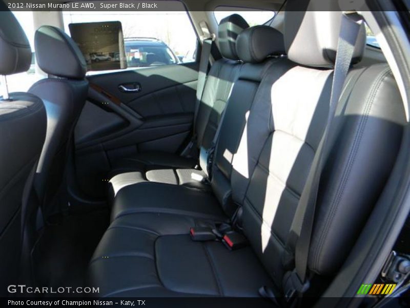 Super Black / Black 2012 Nissan Murano LE AWD