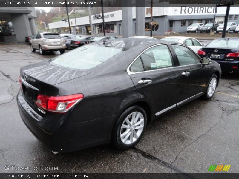 Truffle Brown Mica / Parchment 2012 Lexus ES 350