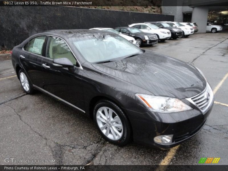 Truffle Brown Mica / Parchment 2012 Lexus ES 350