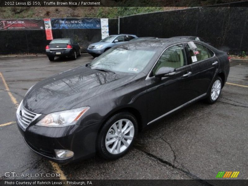 Truffle Brown Mica / Parchment 2012 Lexus ES 350