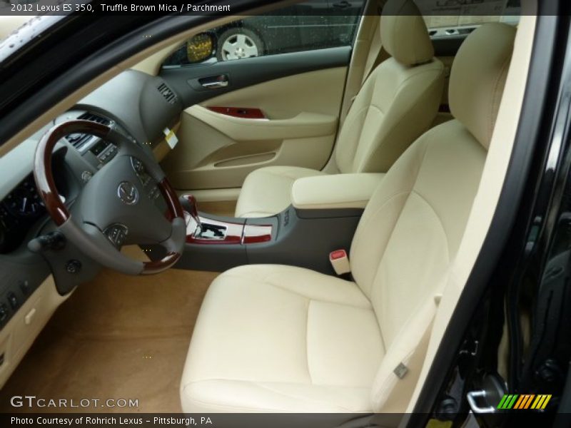 Truffle Brown Mica / Parchment 2012 Lexus ES 350