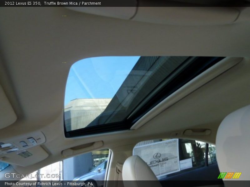Truffle Brown Mica / Parchment 2012 Lexus ES 350