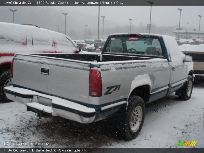 Light Autumnwood Metallic / Gray 1996 Chevrolet C/K K1500 Regular Cab 4x4